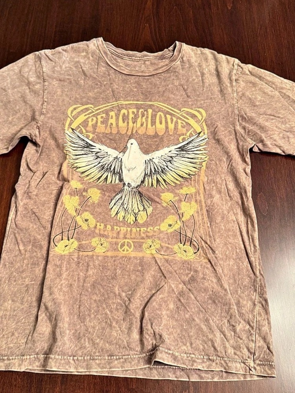 Lotus Brand Graphic Eagle Tee Size Small